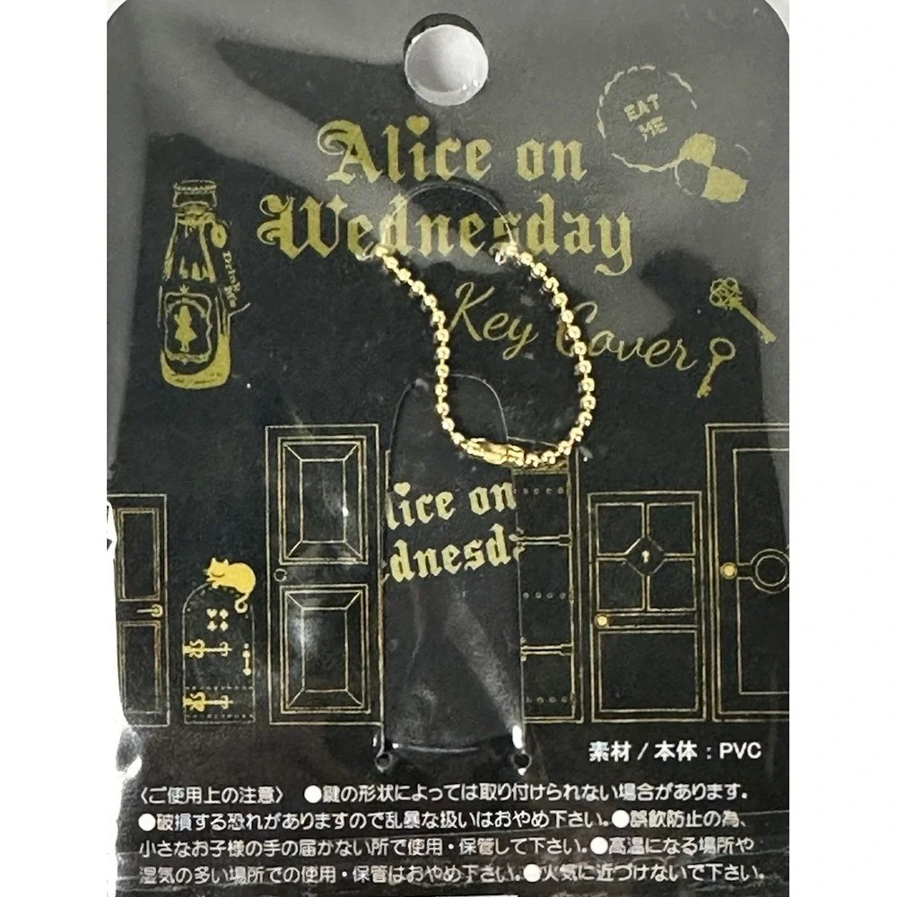 Alice on Wednesday Clock Key Cover Japan Alice Theme PVC Key Cap